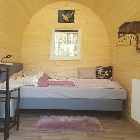 Glamping Pod Im Wald Mit Hund Parque de Campismo *